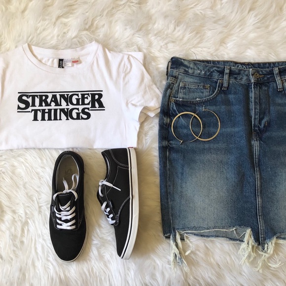 Selling only Denim Skirt. Size 10. H&M - Picture 1 of 4